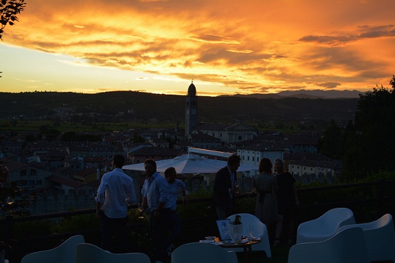 Garda - Rocca-Sveva-sunset